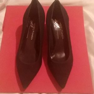 Donald J Pliner fabric heels